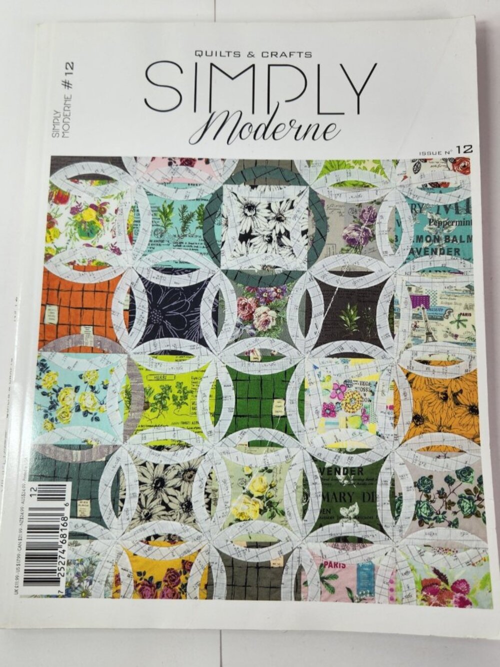 Simply Moderne Quilts & Crafts Magazine Issue 12 Spring 2018 Projects READ